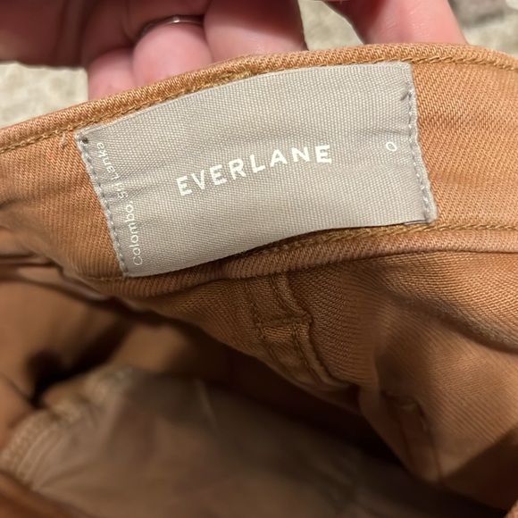 Everlane The Slim Leg Crop Tawny Size 0 - Picture 6 of 8